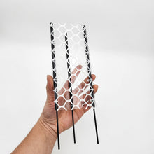 Load image into Gallery viewer, Stackable Plastic Moss Pole with 3 Metal Stakes - 20cm