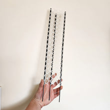 Load image into Gallery viewer, Stackable Plastic Moss Pole with 3 Metal Stakes - 20cm