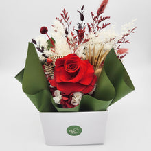 Load image into Gallery viewer, Sympathy Dried Flower Arrangements - Red - Sydney Only