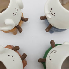 Load image into Gallery viewer, Smiley Cute Face Four Pots Pack