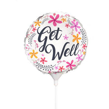 Load image into Gallery viewer, Get Well - Foil Balloon 9" (22.5cmD)