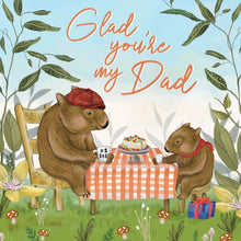 Load image into Gallery viewer, Greeting Card - Glad You're My Dad