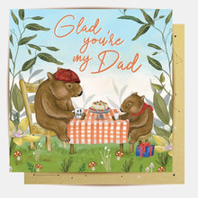 Load image into Gallery viewer, Greeting Card - Glad You're My Dad
