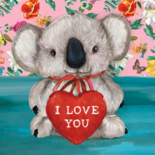 Load image into Gallery viewer, Greeting Card - Koala Bear I Love You