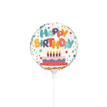 Load image into Gallery viewer, Happy Birthday - Foil Balloon 9" (22.5cmD)