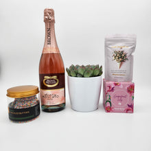 Load image into Gallery viewer, Pink Birthday Rose Moscato Gift Hamper - Sydney Only