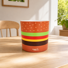 Load image into Gallery viewer, Burger - Cheeky Plant Co. Pot -12.5cmD x 12cmH