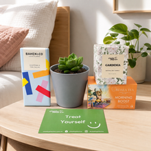 Load image into Gallery viewer, Pamper & Care Succulent Gift Box