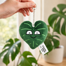 Load image into Gallery viewer, Philodendron Keyring Plush - Cheeky Plant Co.