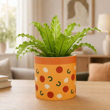 Load image into Gallery viewer, Pizza - Cheeky Plant Co. Pot -12.5cmD x 12cmH