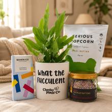 Load image into Gallery viewer, What The Fucculent - Treat Yourself Plant Gift Hamper - Sydney Only