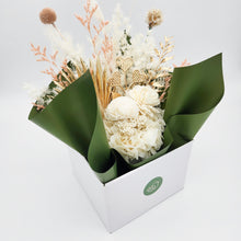 Load image into Gallery viewer, Birthday Dried Flower Arrangements - White - Sydney Only
