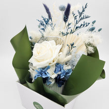 Load image into Gallery viewer, Sympathy Dried Flower Arrangements - Blue - Sydney Only

