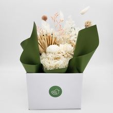 Load image into Gallery viewer, Birthday Dried Flower Arrangements - White - Sydney Only
