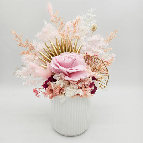 Birthday Dried Flower Arrangements - Pink - Sydney Only