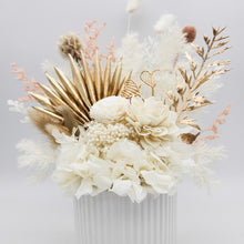 Load image into Gallery viewer, Sympathy Dried Flower Arrangements - White - Sydney Only
