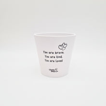 Load image into Gallery viewer, Brave - Cheeky Plant Co. Positive Pot - 11cmD x 11cmH
