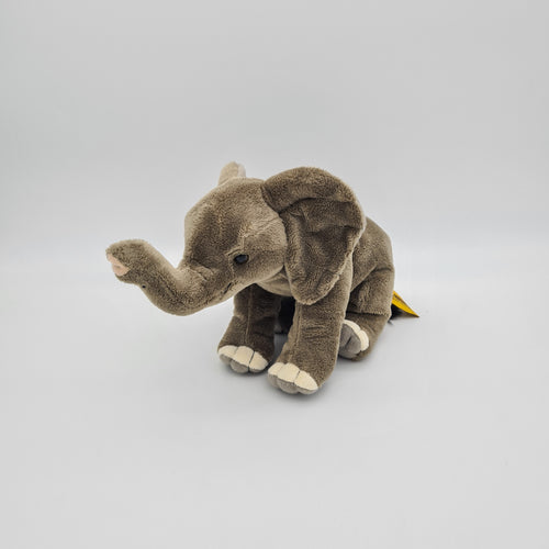 Living Nature Floppy Grey Elephant Soft Toy
