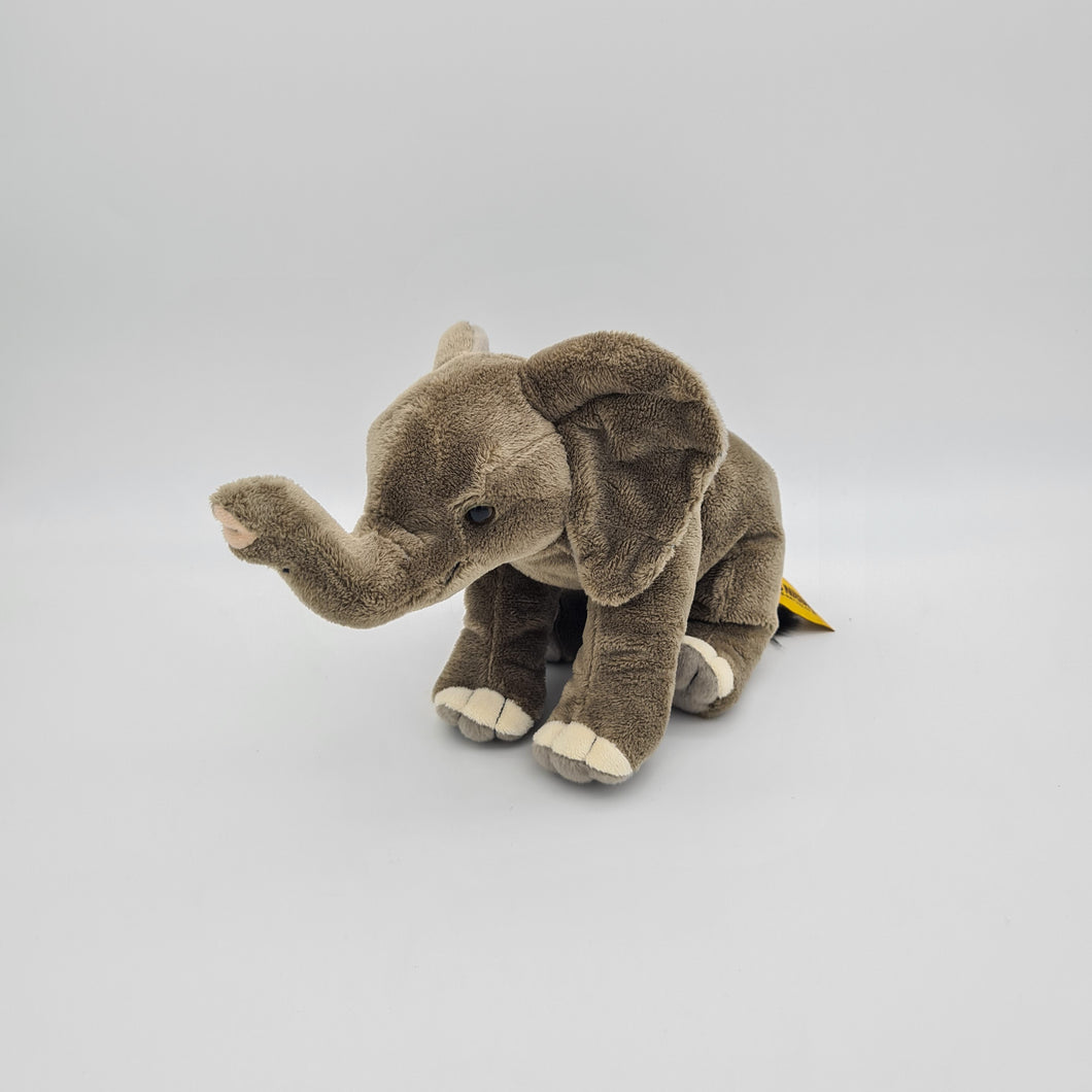 Living Nature Floppy Grey Elephant Soft Toy