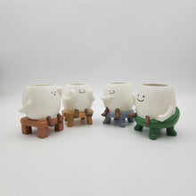 Load image into Gallery viewer, Smiley Cute Face Four Pots Pack
