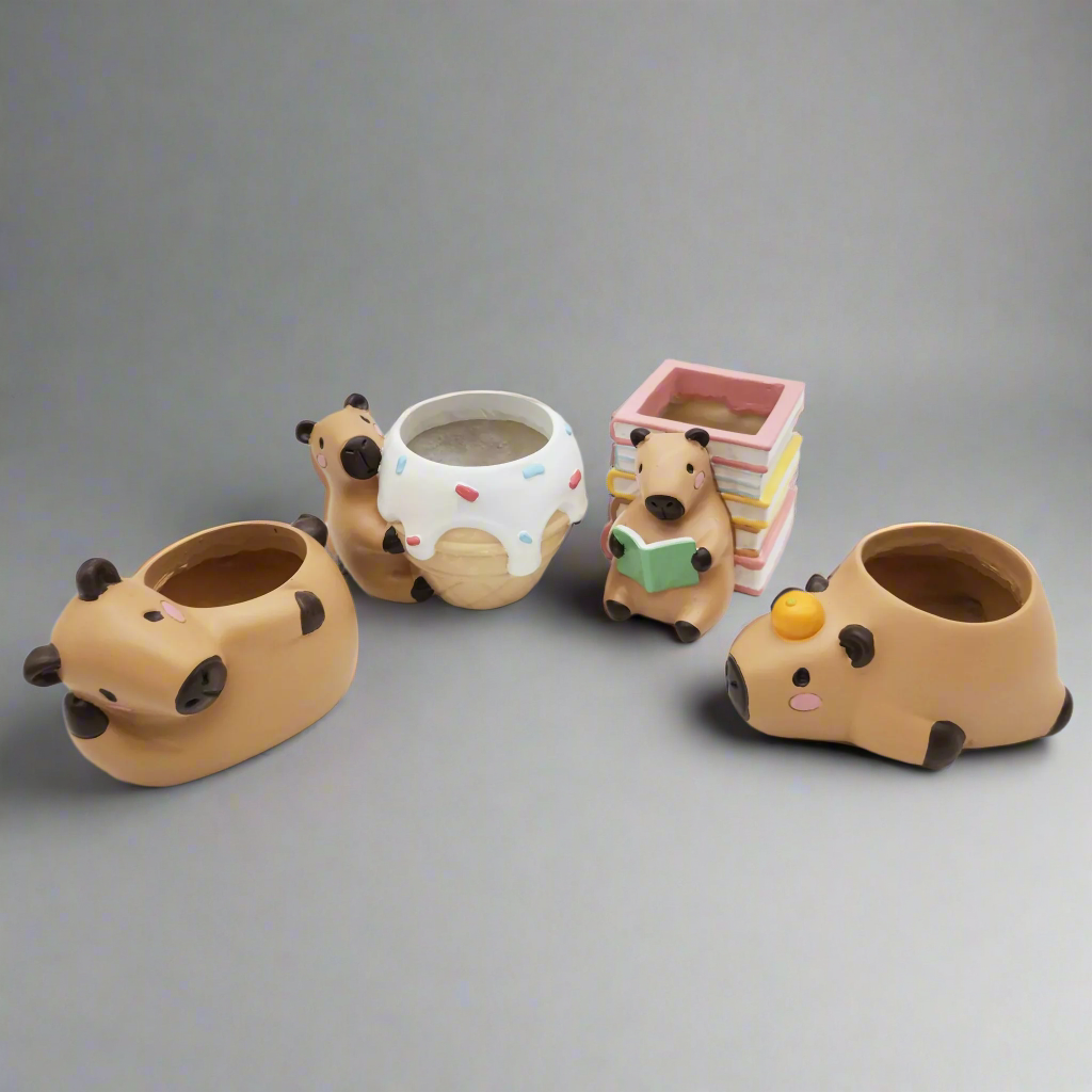 Capybara Four Pots Pack