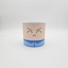 Load image into Gallery viewer, Face Swapping Pot - Moody Boyfriend - Cheeky Plant Co. Pot - 12.5cmD x 12cmH
