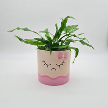 Load image into Gallery viewer, Face Swapping Pot - Moody Girlfriend - Cheeky Plant Co. Pot - 12.5cmD x 12cmH
