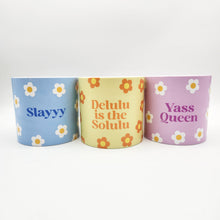 Load image into Gallery viewer, Trio Slay Queen Pots Pack - Cheeky Plant Co. Pots - 12.5cmD x 12cmH
