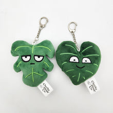 Load image into Gallery viewer, Monstera Keyring Plush - Cheeky Plant Co.
