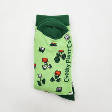 Load image into Gallery viewer, Plant Lover Socks - Plant Pattern - Cheeky Plant Co.
