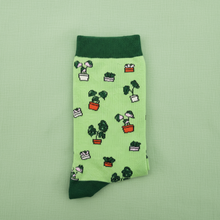Load image into Gallery viewer, Plant Lover Socks - Plant Pattern - Cheeky Plant Co.
