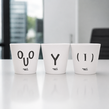 Load image into Gallery viewer, Trio Rude Pots Pack - Cheeky Plant Co. Pots - 13.5cmD x 11.5cmH
