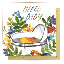 Load image into Gallery viewer, Greeting Card - Tucked In Baby
