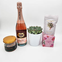 Load image into Gallery viewer, Pink Birthday Rose Moscato Gift Hamper - Sydney Only

