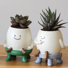 Load image into Gallery viewer, Smiley Cute Face Pot
