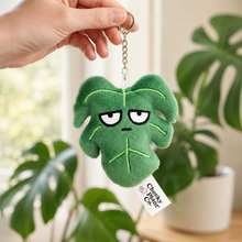 Load image into Gallery viewer, Monstera Keyring Plush - Cheeky Plant Co.
