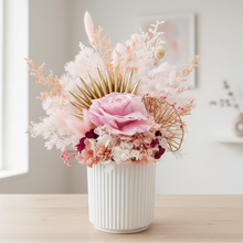 Load image into Gallery viewer, Pink flowers with clean simple background
