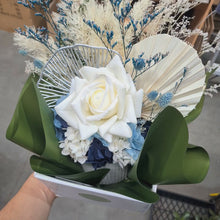 Load and play video in Gallery viewer, Congratulations Dried Flower Arrangements - Blue - Sydney Only
