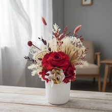 Load image into Gallery viewer, Sympathy arrangement close-up in home setting
